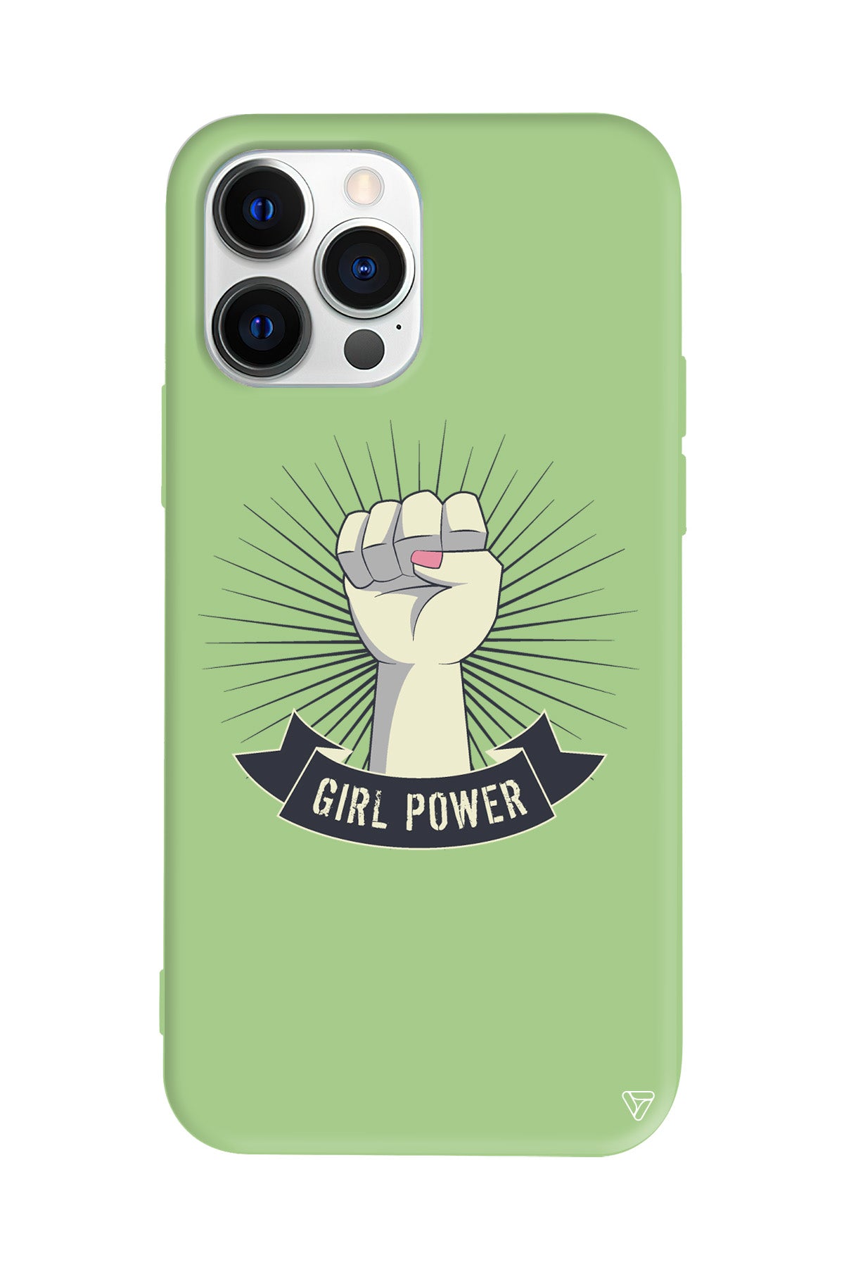 Girl Punch Lansman Model İçi Kadife Silikon Telefon Kılıfı