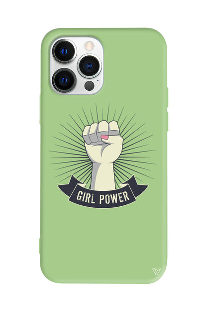 Girl Punch Lansman Model İçi Kadife Silikon Telefon Kılıfı