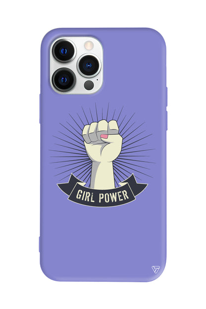 Girl Punch Lansman Model İçi Kadife Silikon Telefon Kılıfı