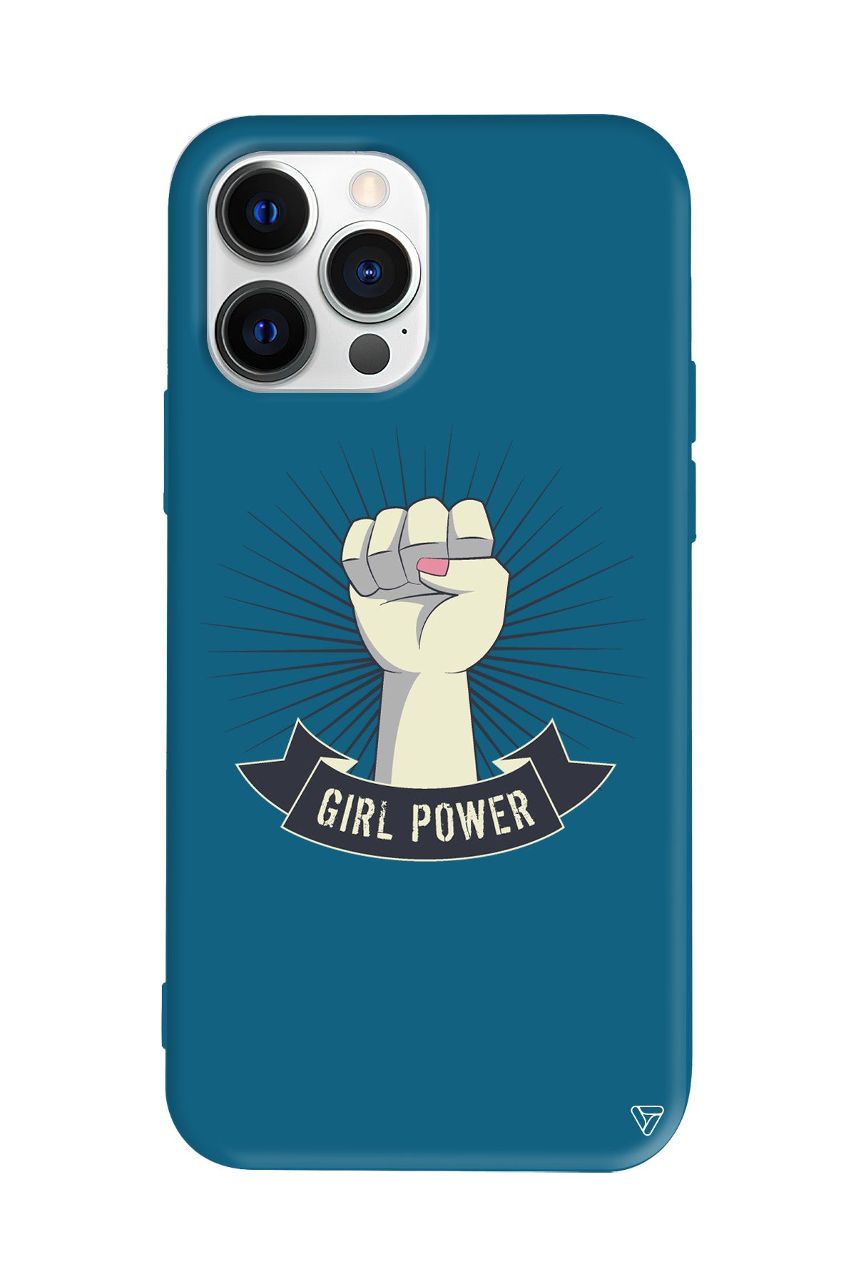 Girl Punch Lansman Model İçi Kadife Silikon Telefon Kılıfı
