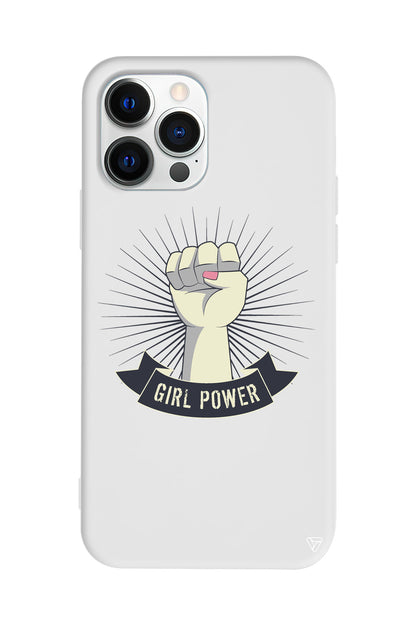 Girl Punch Lansman Model İçi Kadife Silikon Telefon Kılıfı