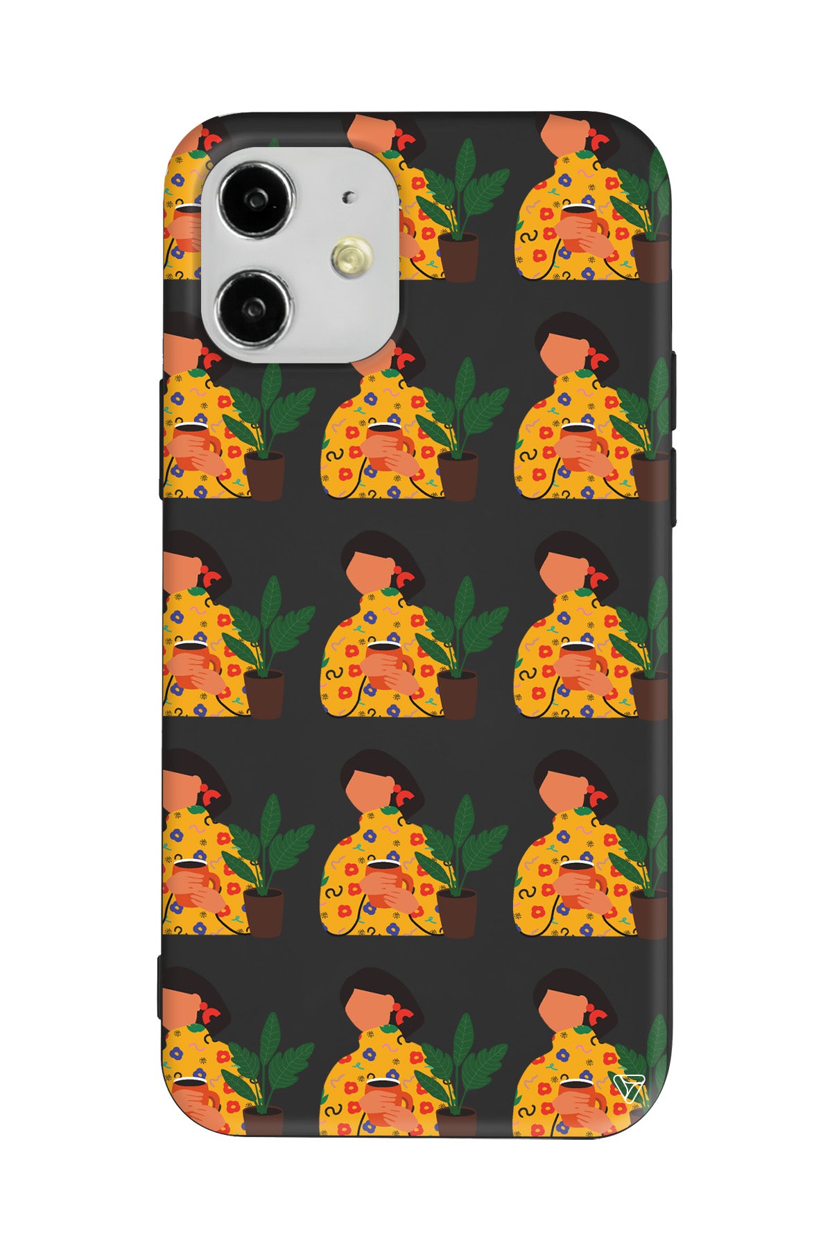 Nina Lansman Model İçi Kadife Silikon Telefon Kılıfı