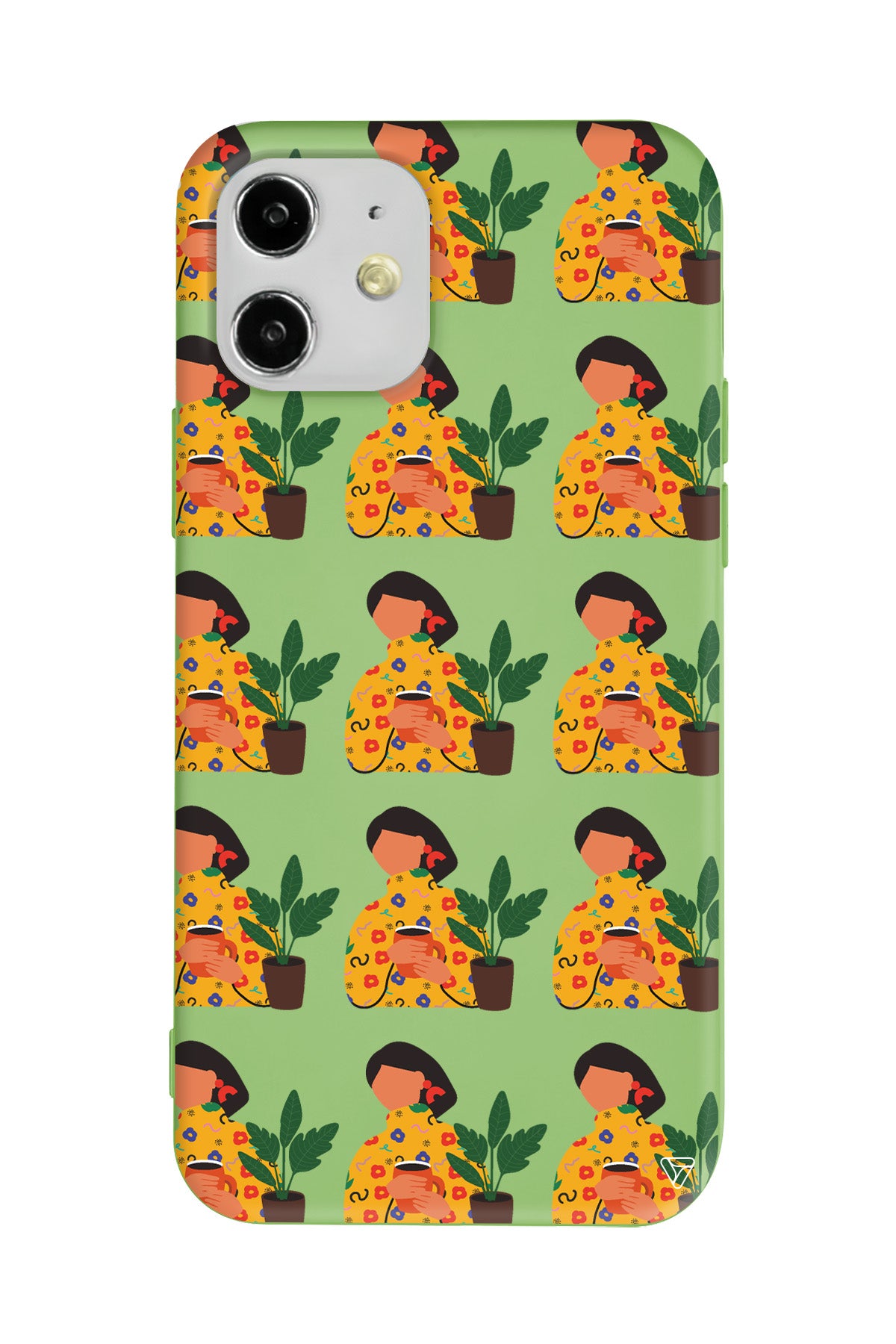 Nina Lansman Model İçi Kadife Silikon Telefon Kılıfı