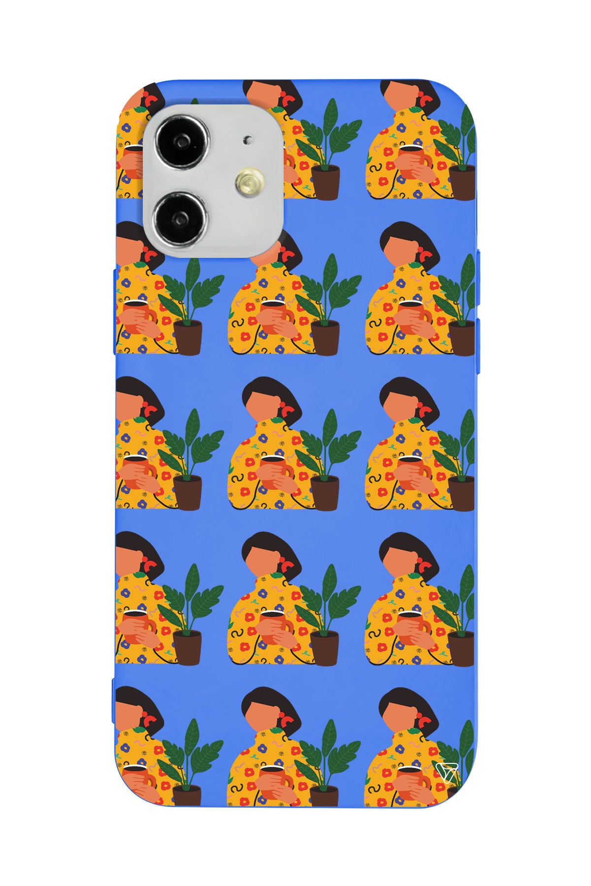 Nina Lansman Model İçi Kadife Silikon Telefon Kılıfı