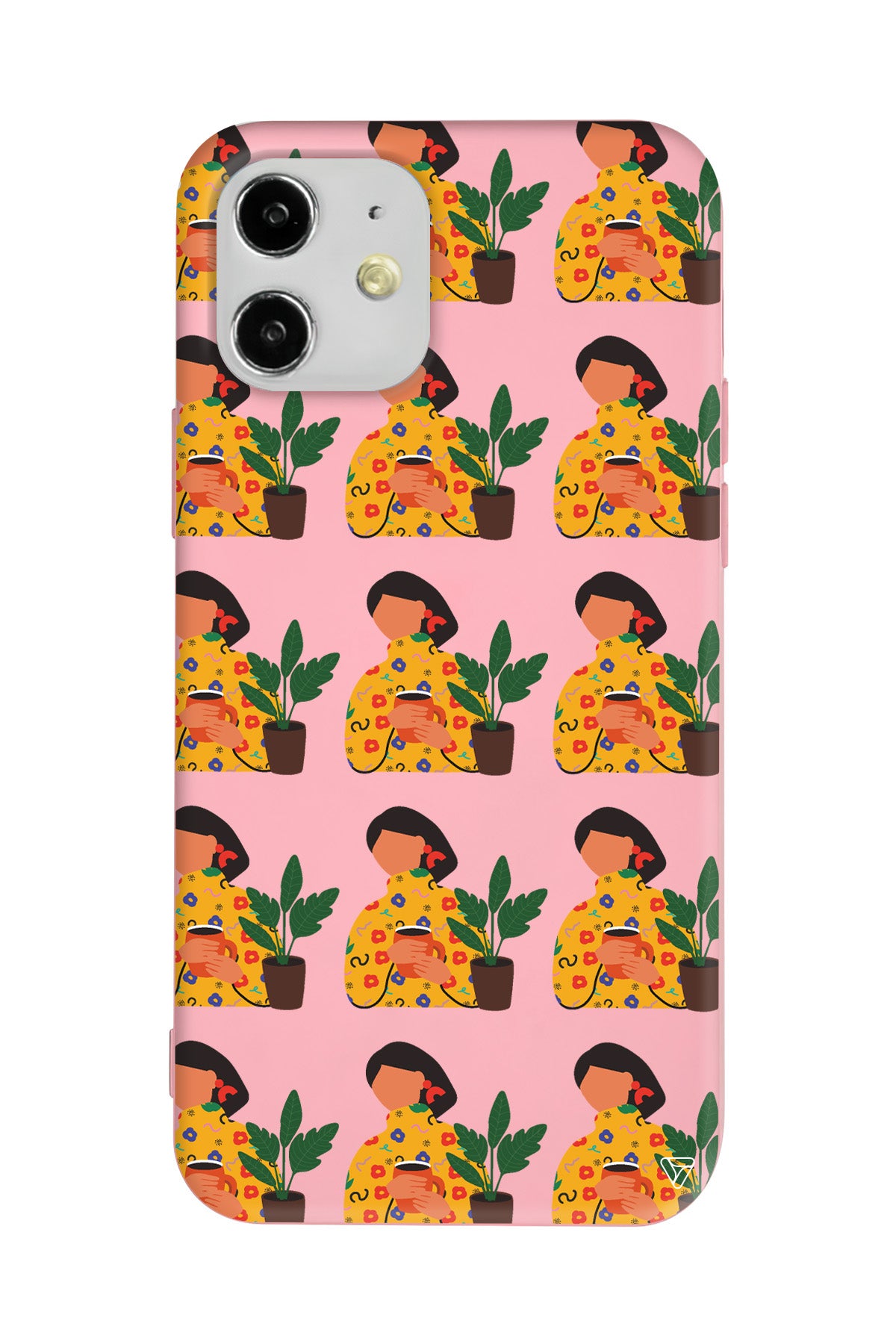 Nina Lansman Model İçi Kadife Silikon Telefon Kılıfı