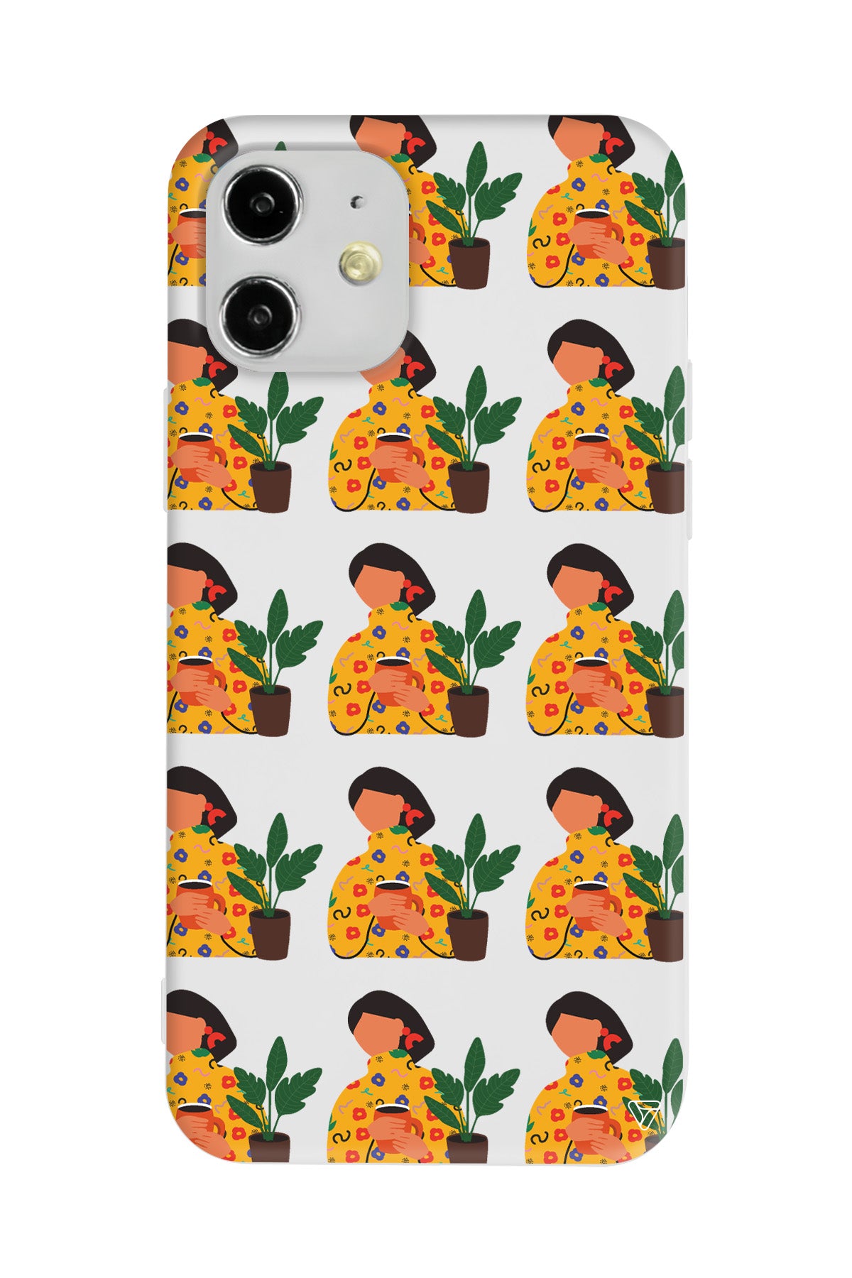 Nina Lansman Model İçi Kadife Silikon Telefon Kılıfı