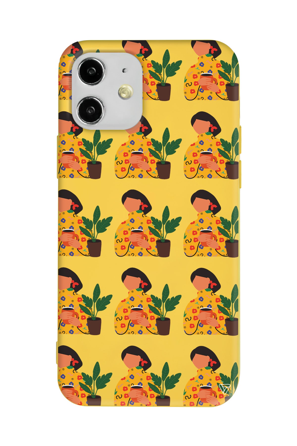 Nina Lansman Model İçi Kadife Silikon Telefon Kılıfı