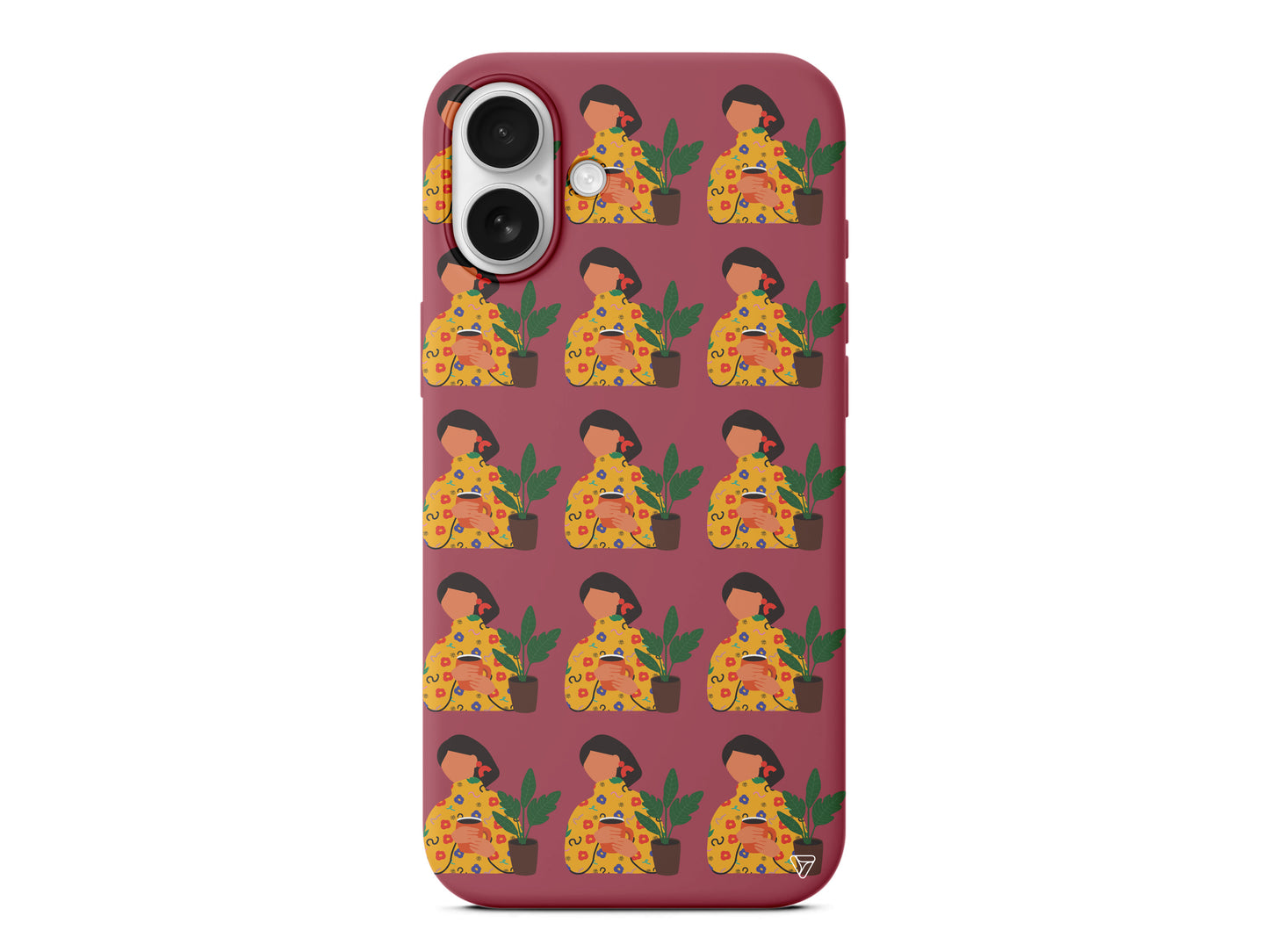 Nina Lansman Model İçi Kadife Silikon Telefon Kılıfı