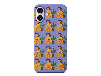 Nina Lansman Model İçi Kadife Silikon Telefon Kılıfı