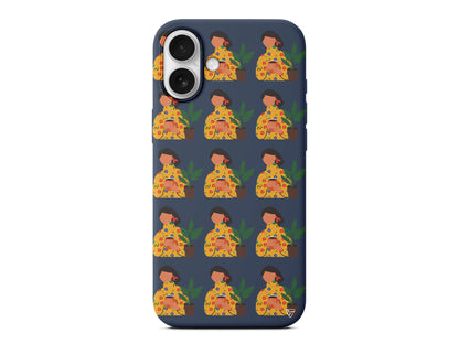 Nina Lansman Model İçi Kadife Silikon Telefon Kılıfı