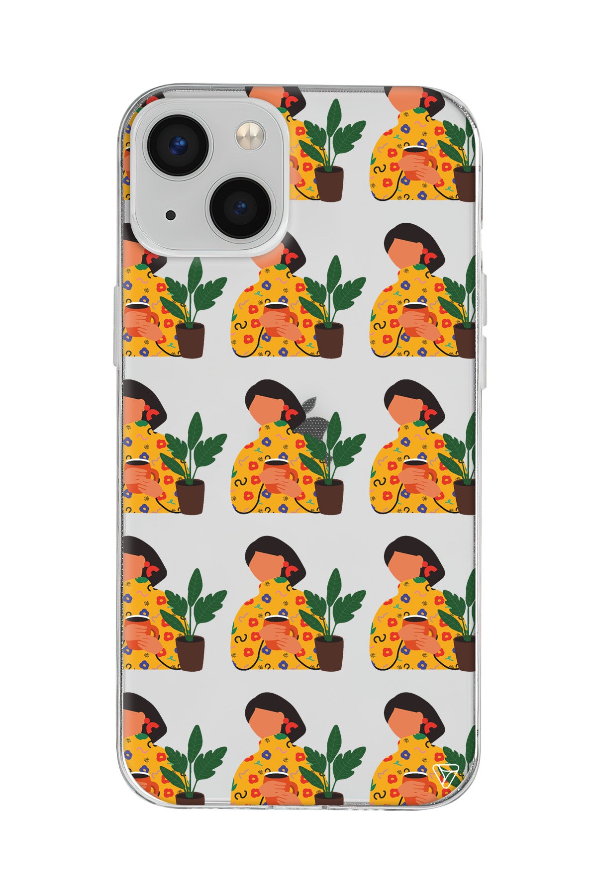 Nina Lansman Model İçi Kadife Silikon Telefon Kılıfı