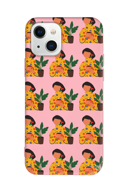 Nina Lansman Model İçi Kadife Silikon Telefon Kılıfı – Plus Serisine Özel