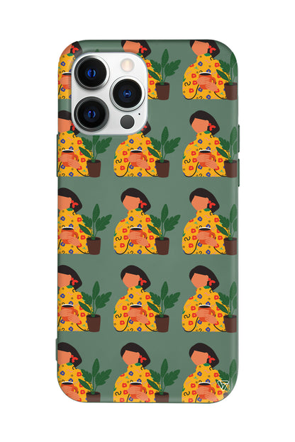 Nina Lansman Model İçi Kadife Silikon Telefon Kılıfı