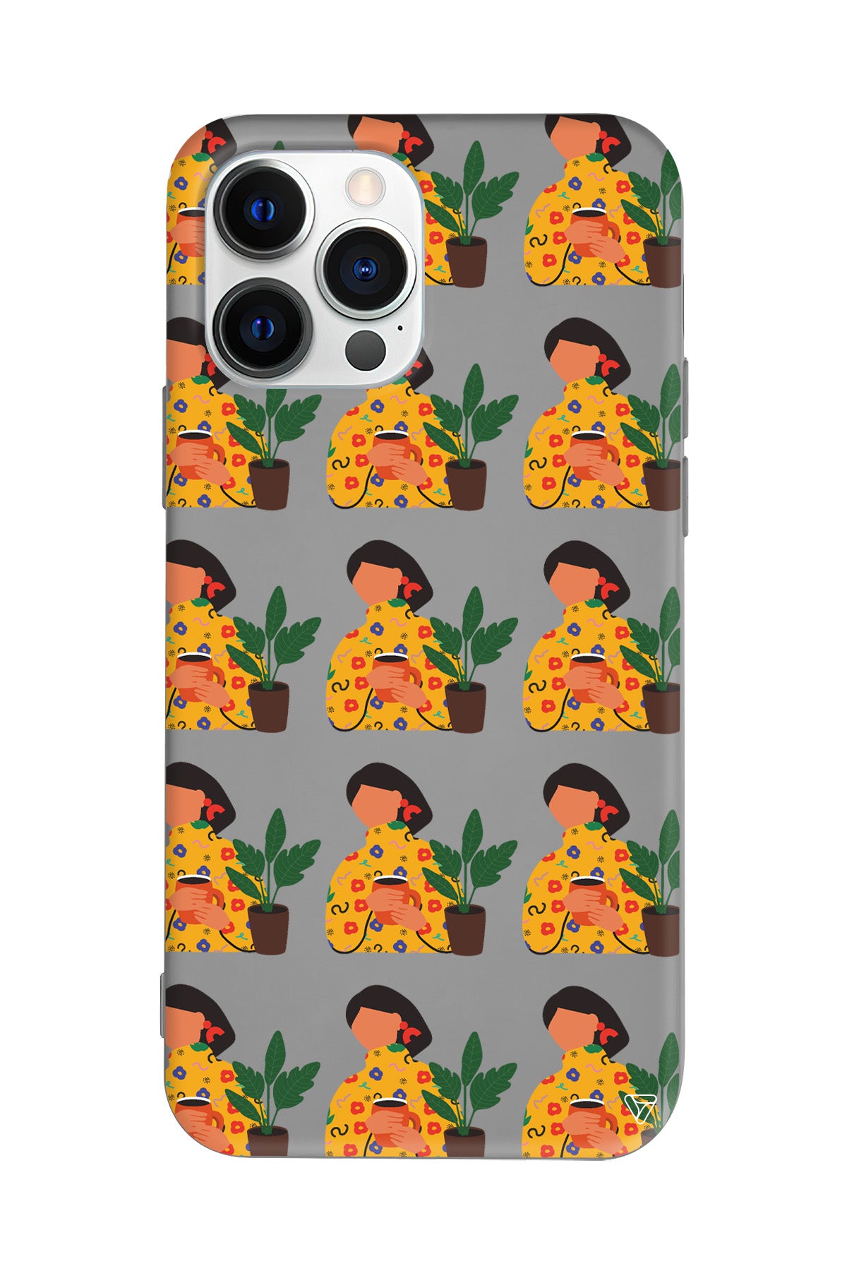 Nina Lansman Model İçi Kadife Silikon Telefon Kılıfı