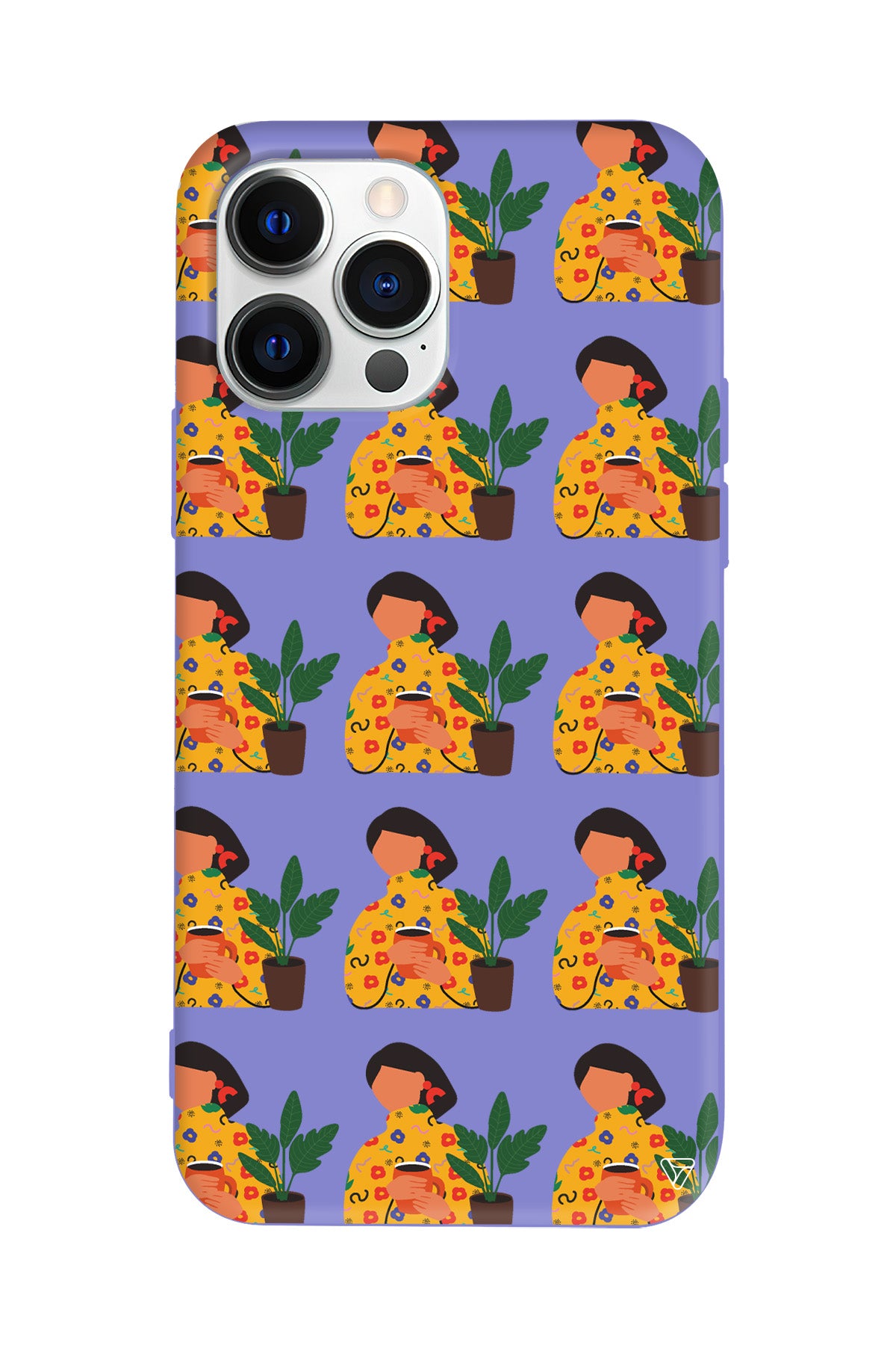 Nina Lansman Model İçi Kadife Silikon Telefon Kılıfı