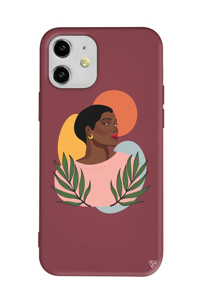 Stefania Lansman Model İçi Kadife Silikon Telefon Kılıfı