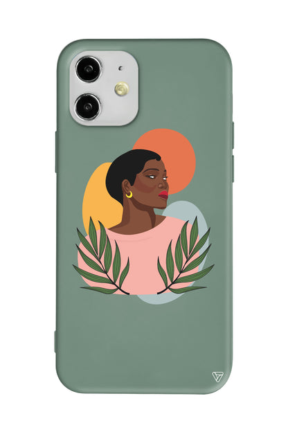 Stefania Lansman Model İçi Kadife Silikon Telefon Kılıfı