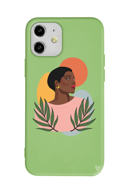 Stefania Lansman Model İçi Kadife Silikon Telefon Kılıfı