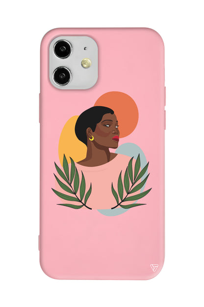 Stefania Lansman Model İçi Kadife Silikon Telefon Kılıfı