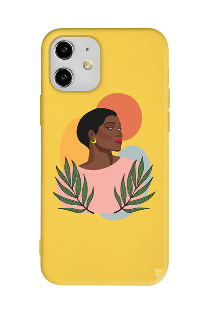 Stefania Lansman Model İçi Kadife Silikon Telefon Kılıfı