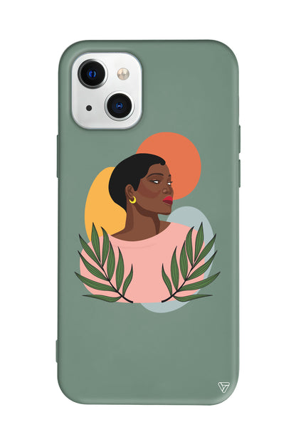 Stefania Lansman Model İçi Kadife Silikon Telefon Kılıfı