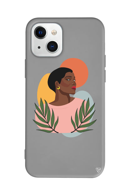 Stefania Lansman Model İçi Kadife Silikon Telefon Kılıfı