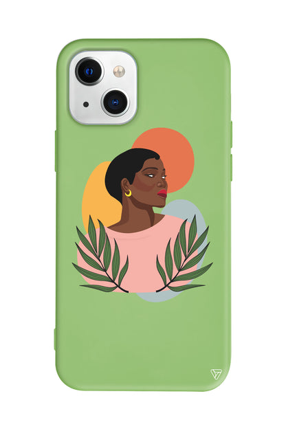 Stefania Lansman Model İçi Kadife Silikon Telefon Kılıfı