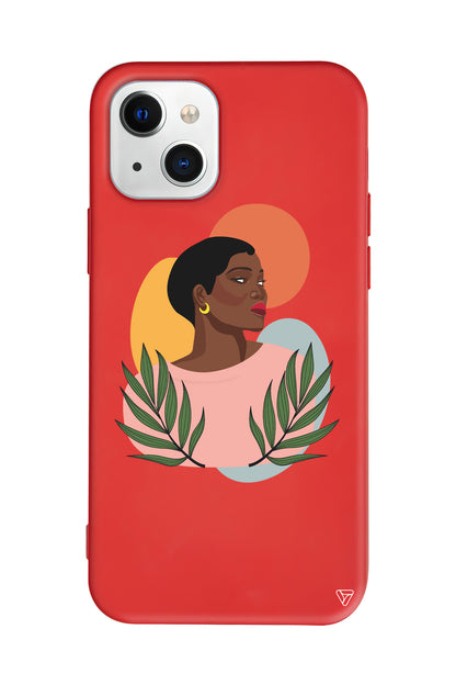 Stefania Lansman Model İçi Kadife Silikon Telefon Kılıfı – Plus Serisine Özel