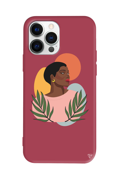 Stefania Lansman Model İçi Kadife Silikon Telefon Kılıfı