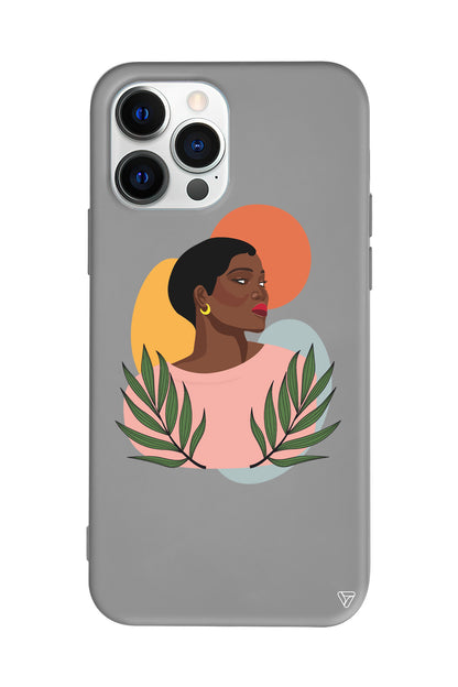 Stefania Lansman Model İçi Kadife Silikon Telefon Kılıfı