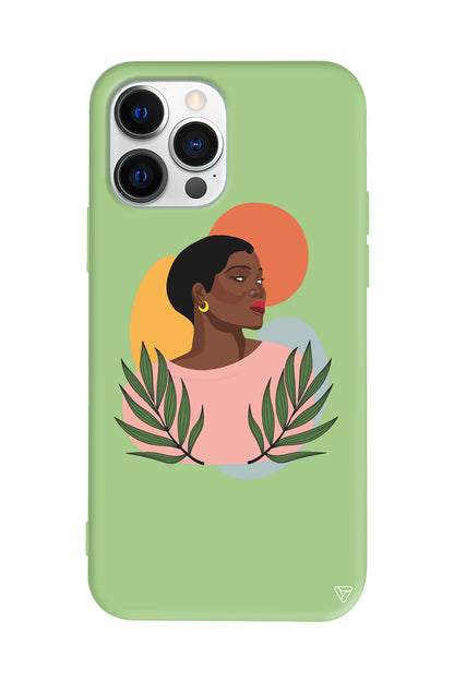 Stefania Lansman Model İçi Kadife Silikon Telefon Kılıfı