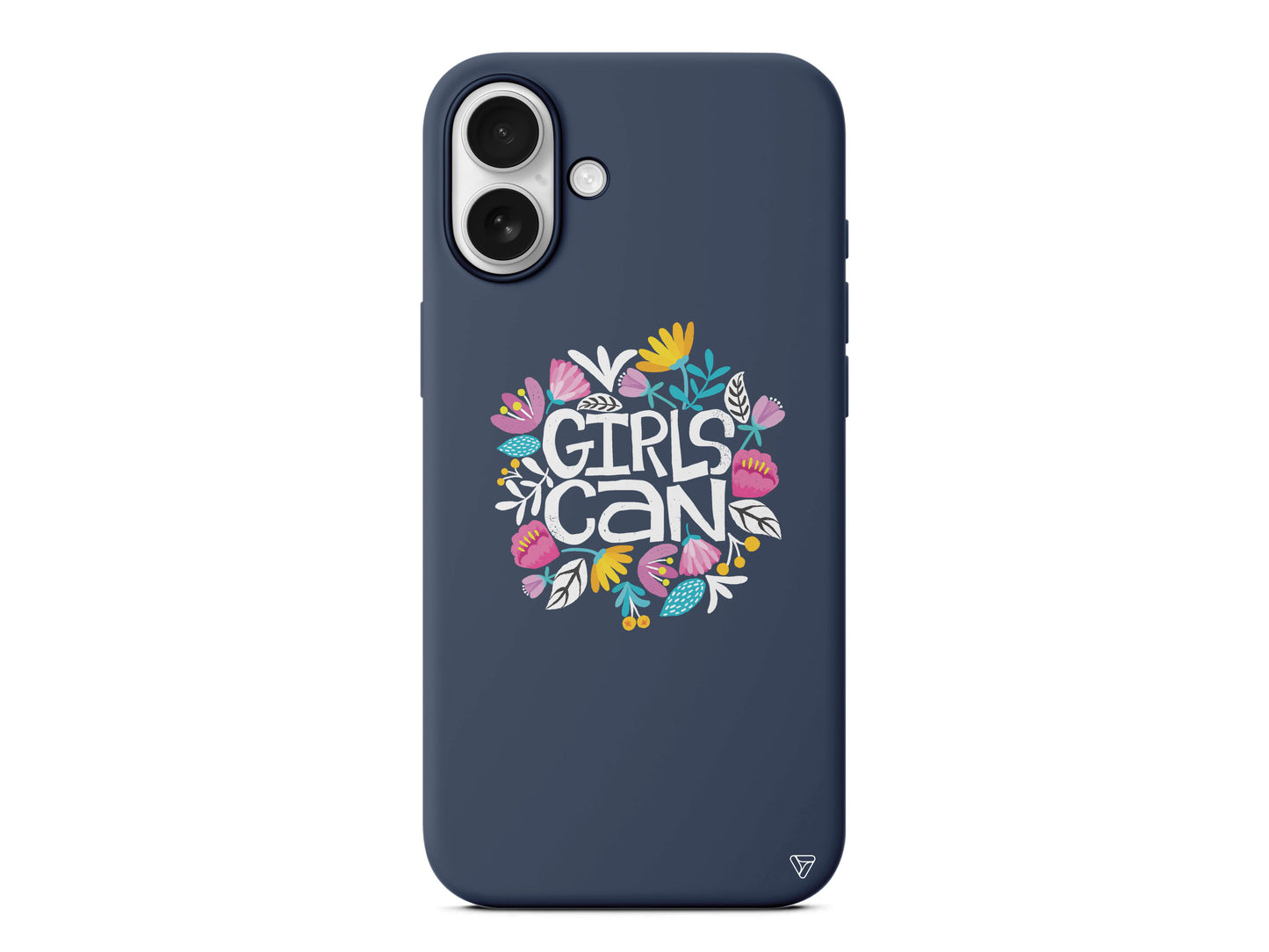 Girls Can Lansman Model İçi Kadife Silikon Telefon Kılıfı – Plus Serisine Özel