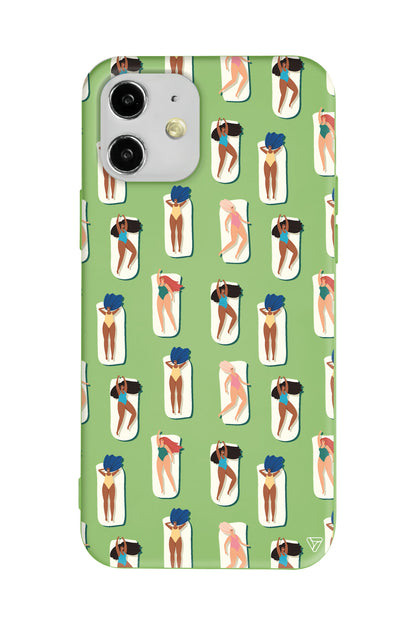 Summer Vibes 2 Lansman Model İçi Kadife Silikon Telefon Kılıfı