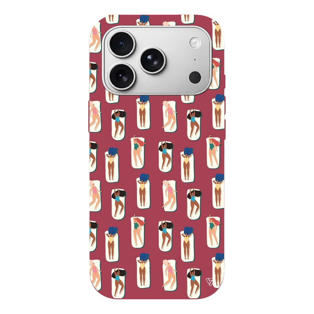 Summer Vibes 2 Lansman Model İçi Kadife Silikon Telefon Kılıfı