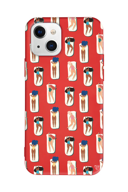 Summer Vibes 2 Lansman Model İçi Kadife Silikon Telefon Kılıfı – Plus Serisine Özel