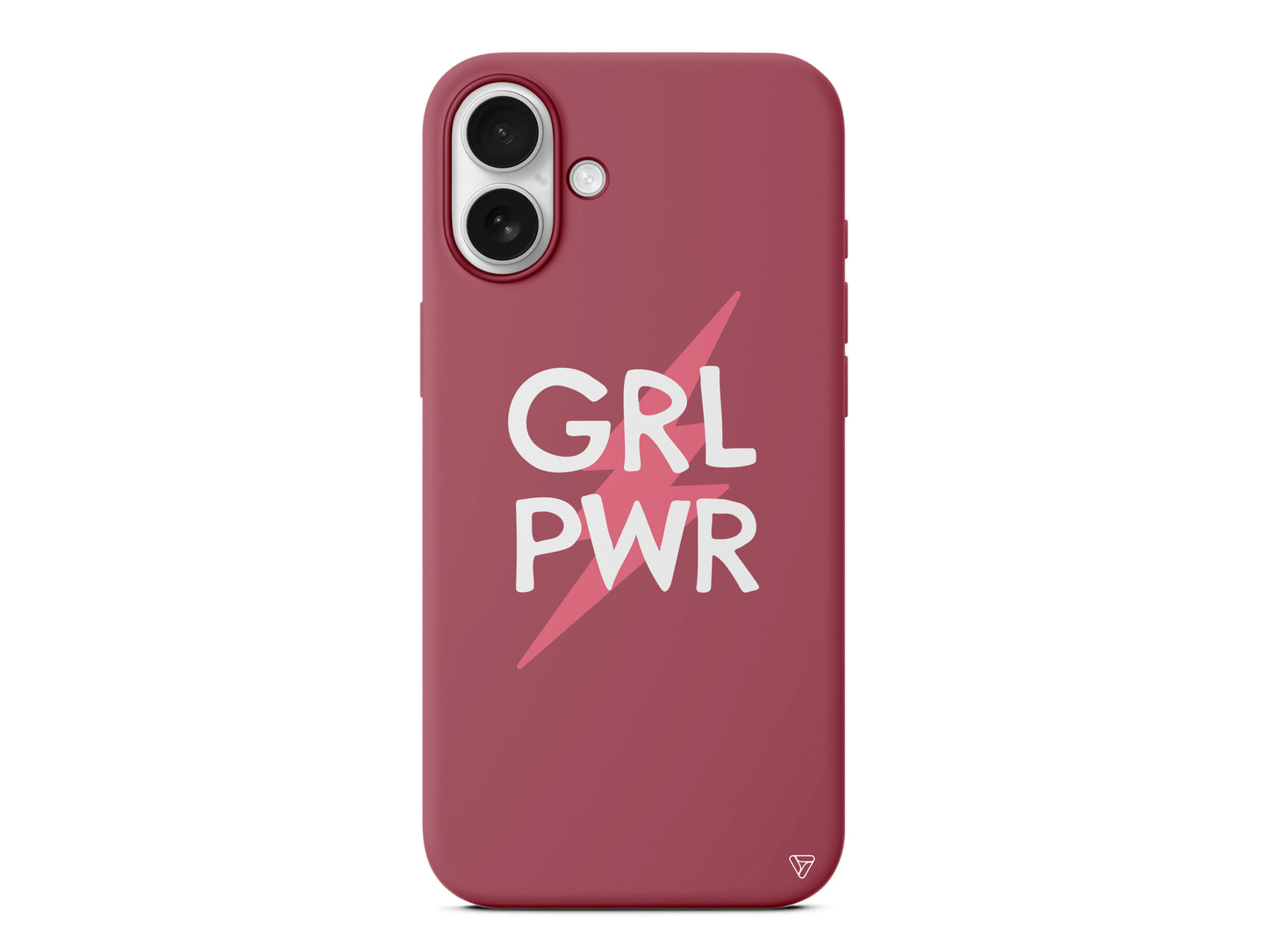 Flash and Grl Pwr Lansman Model İçi Kadife Silikon Telefon Kılıfı – Plus Serisine Özel