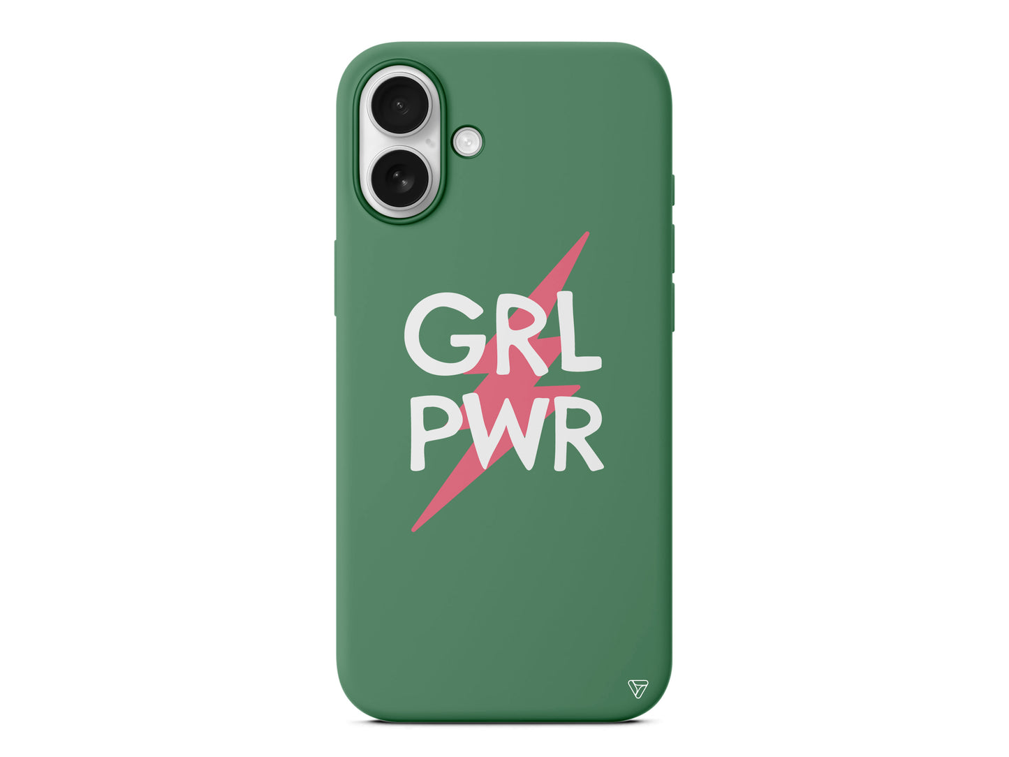 Flash and Grl Pwr Lansman Model İçi Kadife Silikon Telefon Kılıfı – Plus Serisine Özel