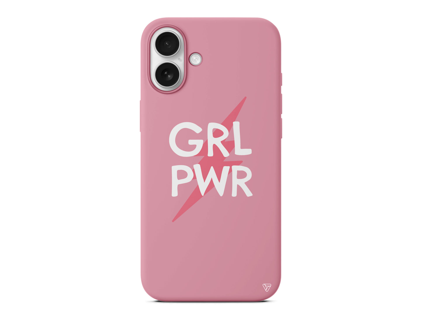 Flash and Grl Pwr Lansman Model İçi Kadife Silikon Telefon Kılıfı – Plus Serisine Özel