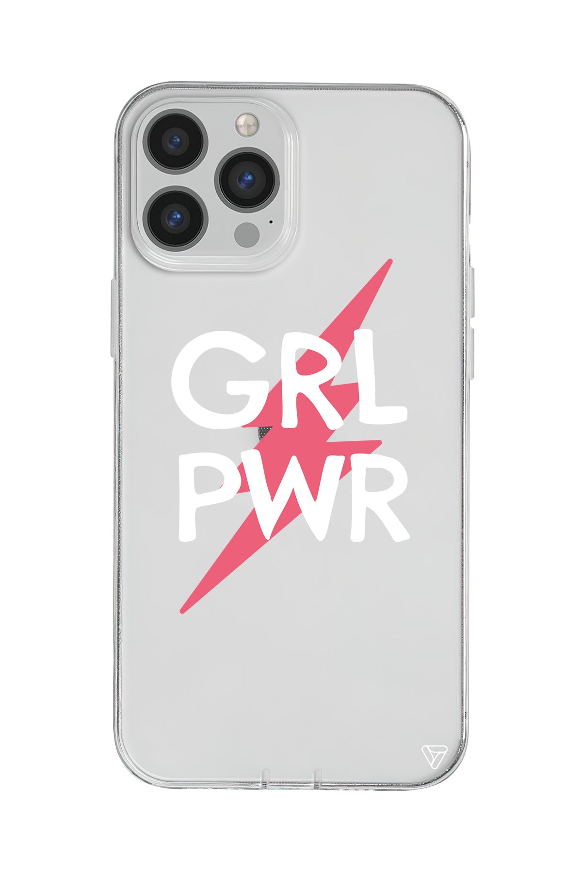 Flash and Grl Pwr Lansman Model İçi Kadife Silikon Telefon Kılıfı