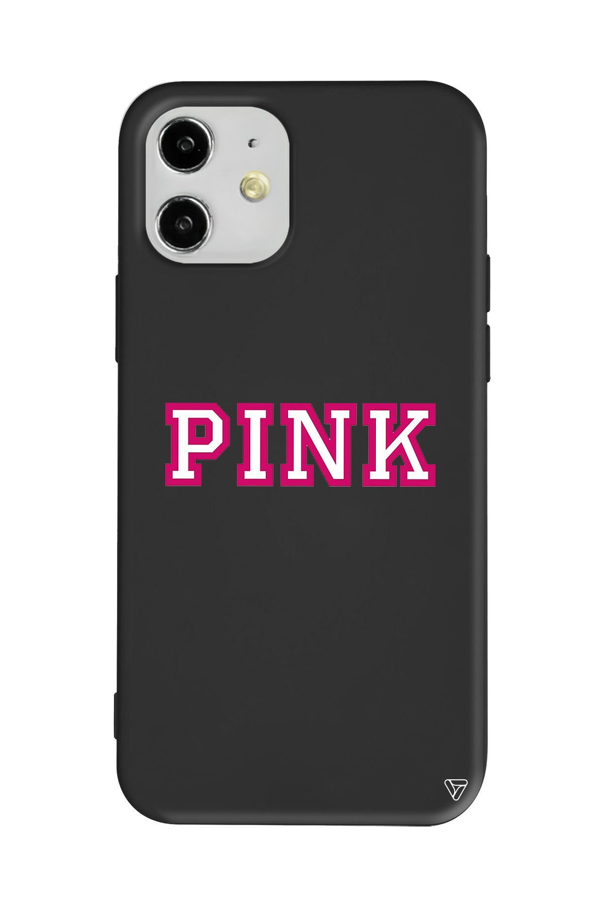 Pink Lansman Model İçi Kadife Silikon Telefon Kılıfı