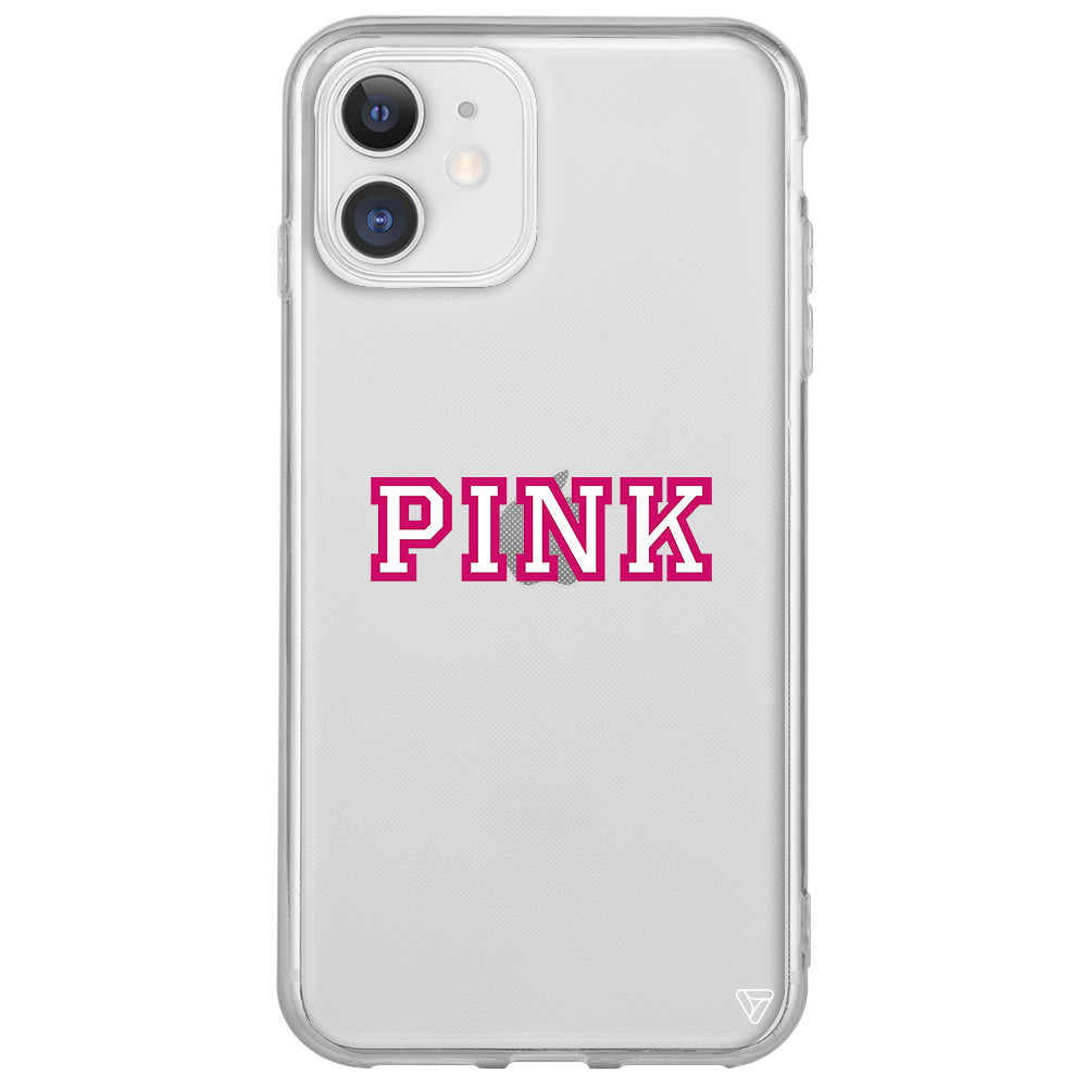 Pink Lansman Model İçi Kadife Silikon Telefon Kılıfı