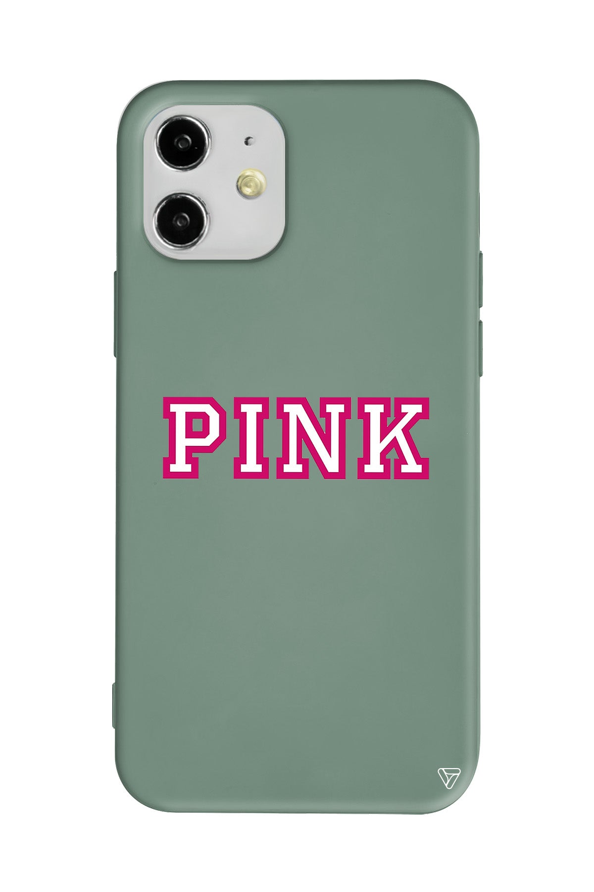 Pink Lansman Model İçi Kadife Silikon Telefon Kılıfı