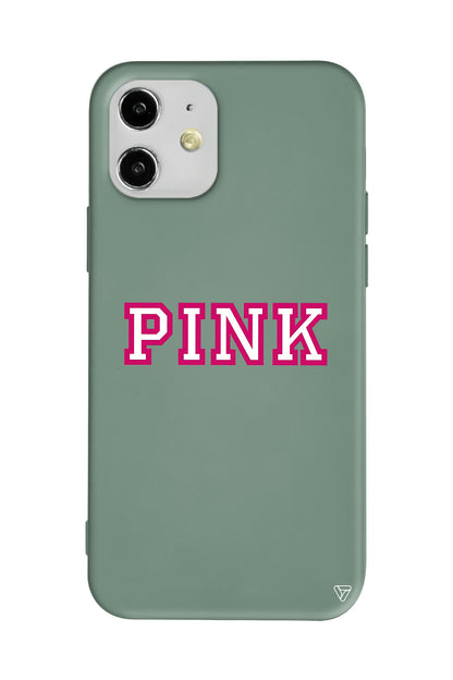 Pink Lansman Model İçi Kadife Silikon Telefon Kılıfı