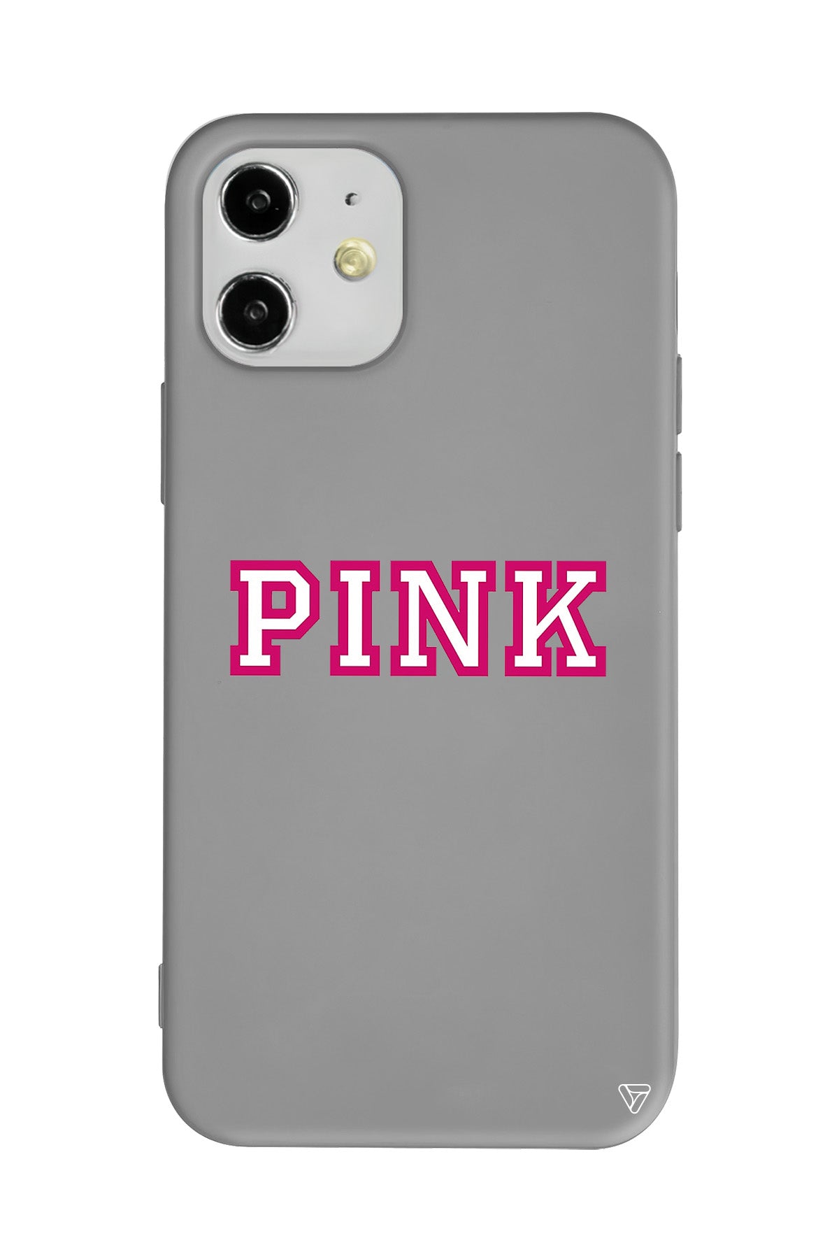 Pink Lansman Model İçi Kadife Silikon Telefon Kılıfı