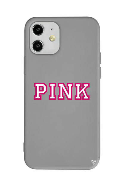 Pink Lansman Model İçi Kadife Silikon Telefon Kılıfı