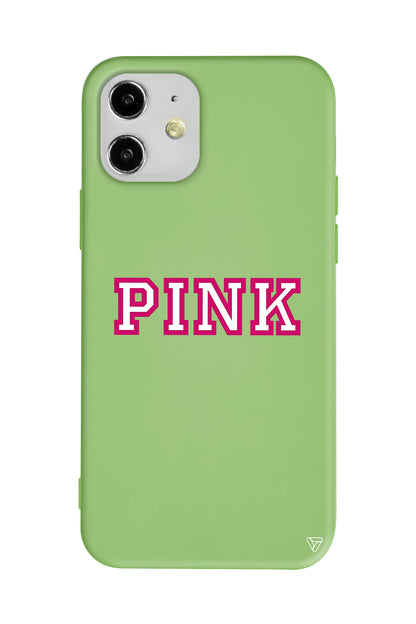 Pink Lansman Model İçi Kadife Silikon Telefon Kılıfı