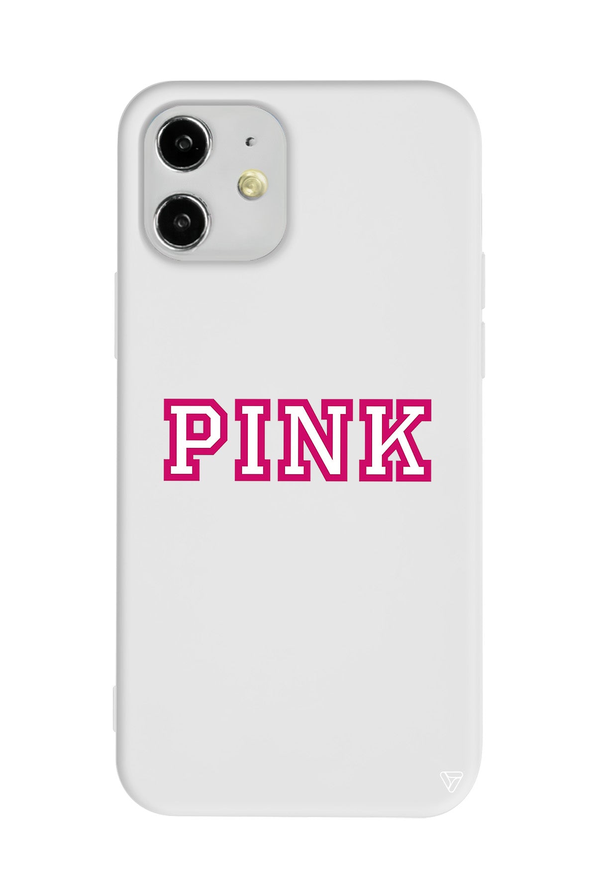 Pink Lansman Model İçi Kadife Silikon Telefon Kılıfı