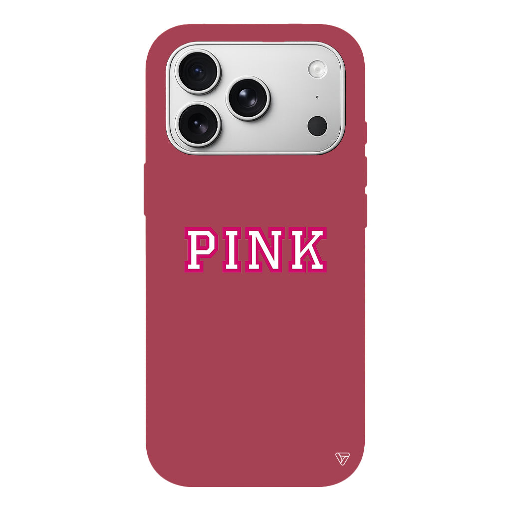 Pink Lansman Model İçi Kadife Silikon Telefon Kılıfı