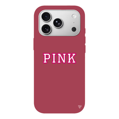 Pink Lansman Model İçi Kadife Silikon Telefon Kılıfı