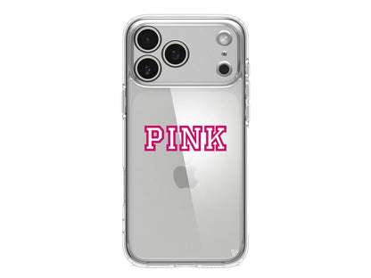 Pink Lansman Model İçi Kadife Silikon Telefon Kılıfı